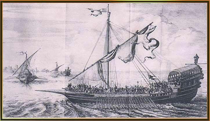 Corfou galre pontificale 